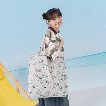 QUEENSHOP_S 女裝 Tombonia多種表情印圖單肩背包 現+預 【06010514】
