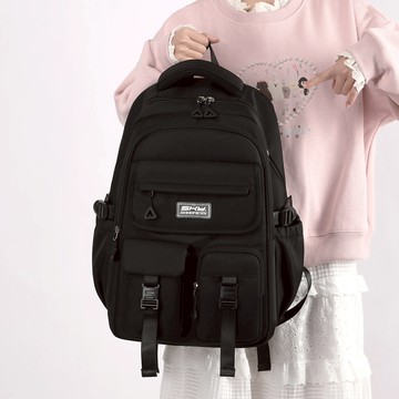 百搭 多口袋 背包 後背包 書包 女包 男包 休閒背包 筆電後背包 電腦背包 大容量 防潑水 moodriver