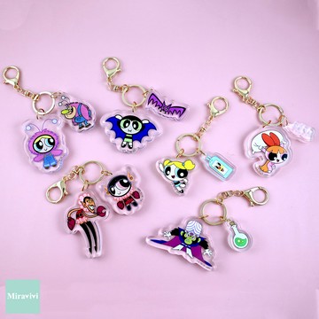 飛天小女警鑰匙圈