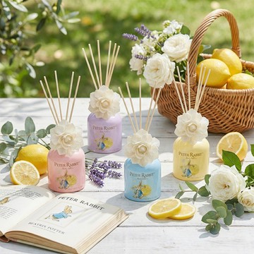 【 Peter Rabbit 比得兔】比得生活館｜英國正版授權｜ 比得兔療癒擴香200ml ( 年前促銷價-粉色)