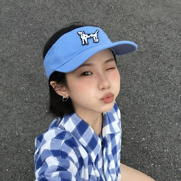 夏季防曬帽子 防曬神器 防曬黑 TTN動物小清新*天使小狗*小眾卡通百搭運動休閑斑點狗防曬空頂帽 防曬帽子遮臉防紫外線