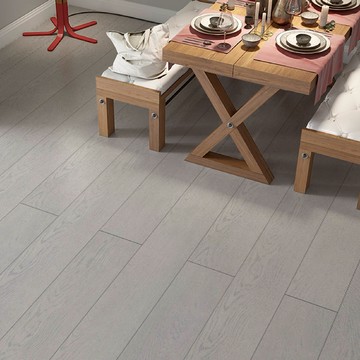 鈦晶SPC地板 霧銀灰橡 0.53坪 KS-1114