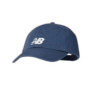 New Balance 帽子 棒球帽 老帽 純棉 刺繡 藍 AC84454NNY