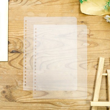 A5 活頁本配件。霧面PP板(2片組)