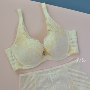 曼黛瑪璉 現貨促銷 雙弧 R62218【A-E F-G 大罩杯】嫩芽黃DY 內衣-喬妮內衣專賣