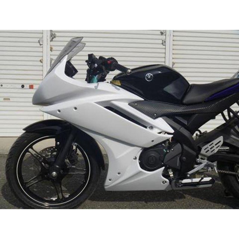 正規品／才谷屋ファクトリー TZR50 TZR50R リアフェンダー/白ゲル 呆気ない Saitaniya Factory バイク