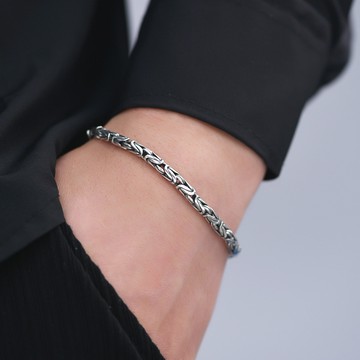 S925純銀手鍊。氣質古韻 | XI