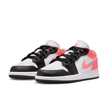 Nike Jordan 1 Low 黑粉 GS 氣墊 緩震 休閒鞋 運動鞋 大童鞋 553560-025
