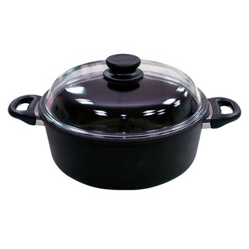 飛騰家電 SK-824 德國手工鑄造鈦金屬不沾湯鍋24cm