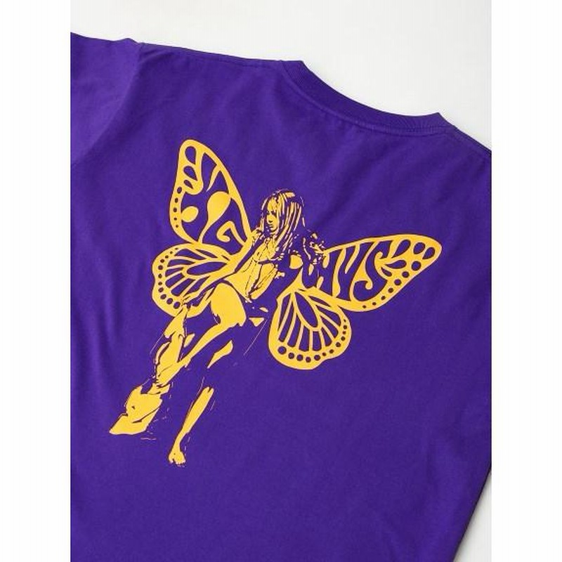 エックスガール X-girl × HYSTERIC GLAMOUR BUTTERFLY S/S TEE