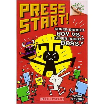 Press Start! 4: Super Rabbit Boy vs. Super /Scholastic出版社旗艦店