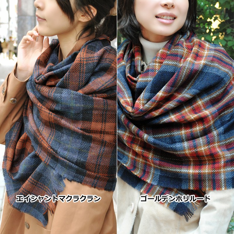 俺のボールペン-Loro Piana カシミヤチェックマフラーロロピアーナ