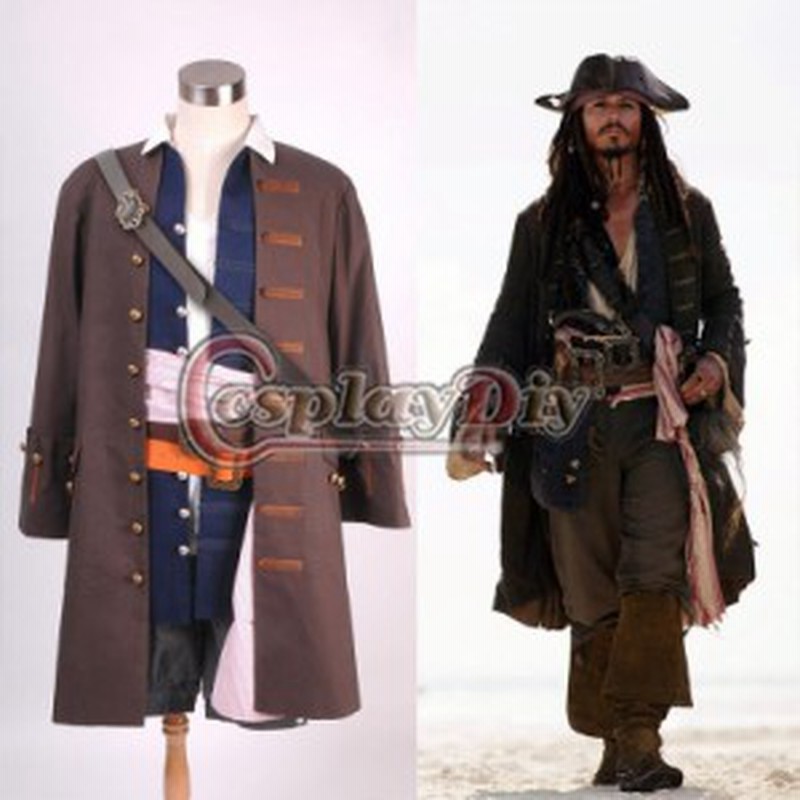 高品質 高級コスプレ衣装 パイレーツ・オブ・カリビアン 風 ジャック・スパロウ タイプ Jack Sparrow Cosplay Pirates of  the Caribbean | LINEブランドカタログ