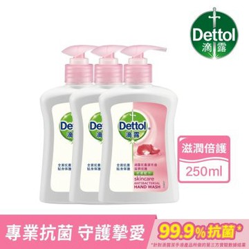 【Dettol 滴露】滋潤倍護潔手液(250mlx3)
