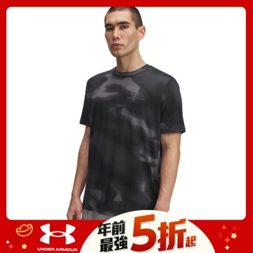 【UNDER ARMOUR】UA 男 Vanish Energy 印花短袖T-Shirt_1383974-004