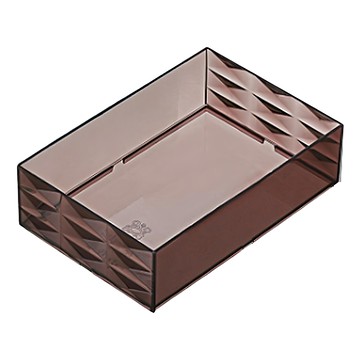 keyway tlk-828 2號菱格整理盒  1入  咖色