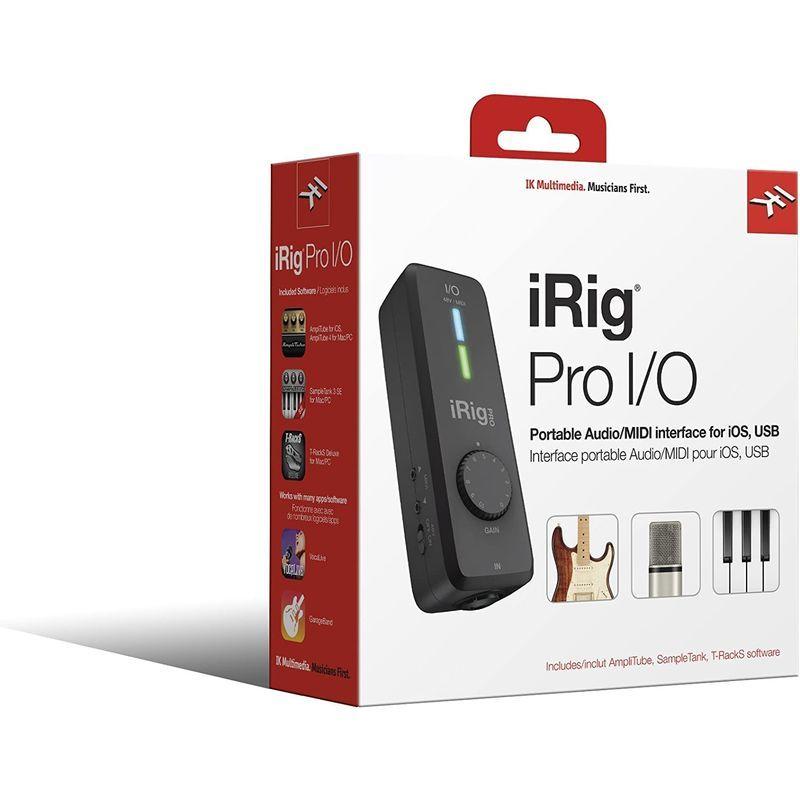 IK Multimedia iRig PRO I O ハイエンド・オーディオ MIDIインターフェイス IP-IRIG-PROIO-AS国内