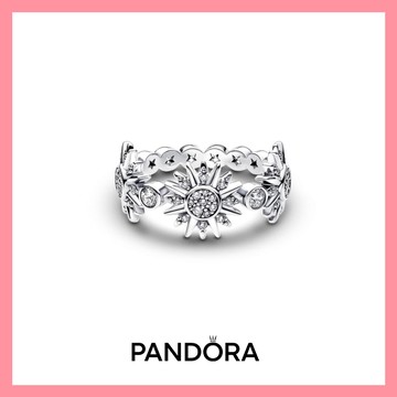 [客製化卡片]限量品☀️【Pandora官方直營】璀璨太陽戒指-56