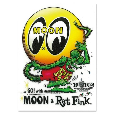 ムーンアイズ × ラットフィンク (MOONEYES x Rat Fink) アイボール ステッカー 正規品 | LINEブランドカタログ