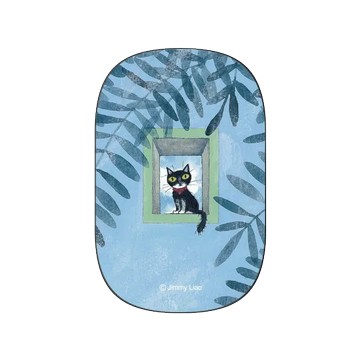 固架 MAX- MagSafe 兼容 黑 - 幾米 Jimmy Liao - 遺失了一隻貓-微風