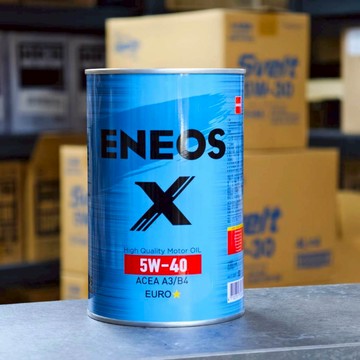 公司貨 新日本石油 X EURO★ 5W40 歐洲認證 藍罐 ENEOS 5W-40 鐵罐 全合成機油 原SUSTINA