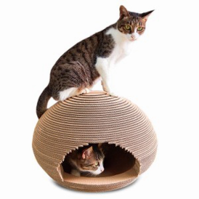 猫 爪とぎ 爪研ぎ つめとぎ ベッド 猫用品 ダンボール ハウス おしゃれ 爪磨き 暖か 通販 Lineポイント最大1 0 Get Lineショッピング