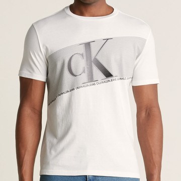 Calvin Klein T恤 短袖 純棉 男裝 LOGO款 短T-Shirt 圓領上衣 C74106 白色CK(現貨)▶指定Outlet商品5折起☆現貨【送禮首選★APP下單點數4倍送】