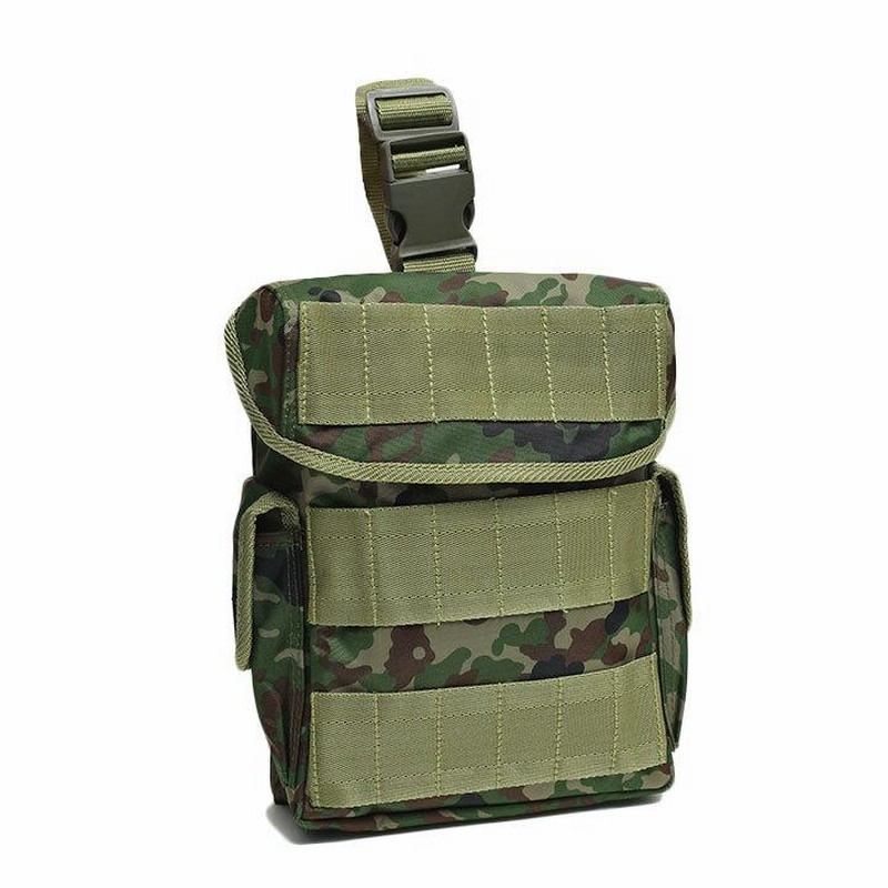 自衛隊 陸自迷彩 LEM ポーチ 中型横汎用ポーチ