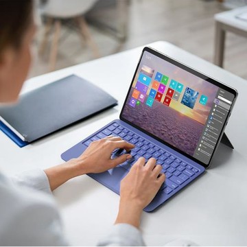 適用SurfacePro12藍牙鍵盤Pro8910七彩背光觸控鍵盤Surface保護蓋