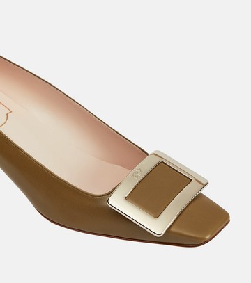 Roger Vivier Belle Vivier 45 leather pumps