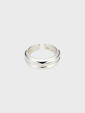 Sterling Silver Adjustable Open Ring