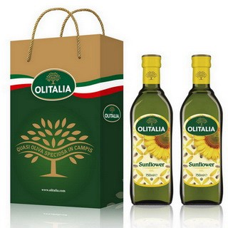 Olitalia 葵花油禮盒組(750mlx2瓶)