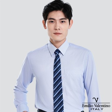 Emilio Valentino 范倫提諾經典條紋長袖襯衫-三色任選