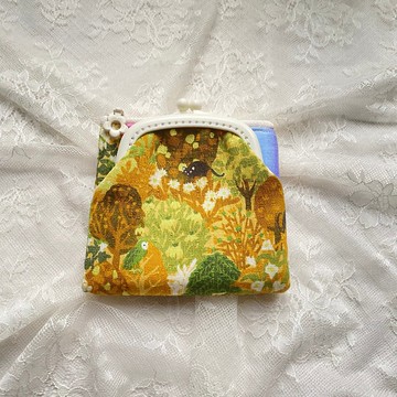 綠野仙蹤多功能口金拉鍊夾包