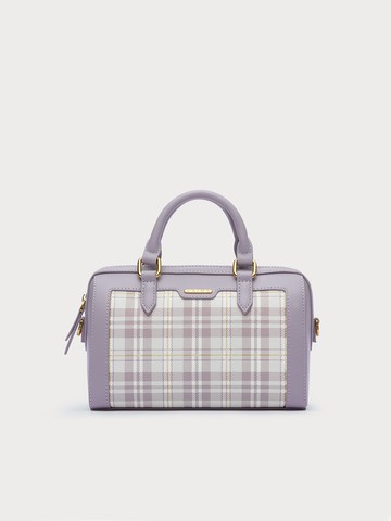 S’AIME ChicChic格紋波士頓包(S)