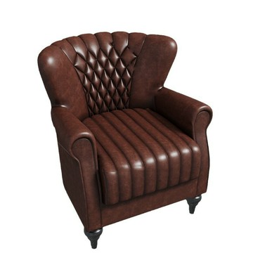 復古輕奢威士忌酒吧沙發美式咖啡廳桌椅雪茄房老虎單人座椅組合[DD010109]