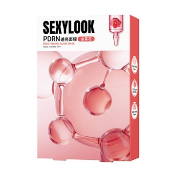 SEXYLOOK PDRN山茶花透亮面膜5入/盒