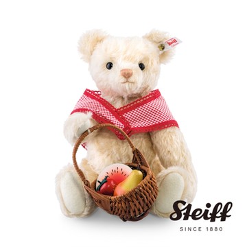 STEIFF德國金耳釦泰迪熊 Picnic Mama 野餐熊媽媽 限量版