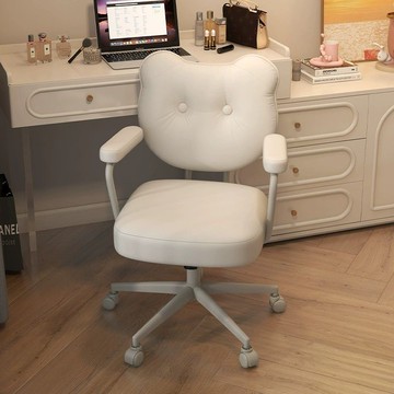 辦公椅 電競椅 沙發椅 電腦椅 老闆椅 免運 開立發票 靠背椅子女生臥室化妝電腦椅家用辦公椅書房書桌宿舍學習升降轉椅