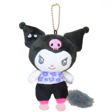【震撼精品百貨】酷洛米_Kuromi~Sanrio 日本SANRIO三麗鷗 酷洛米絨毛玩偶吊飾-休閒*60234