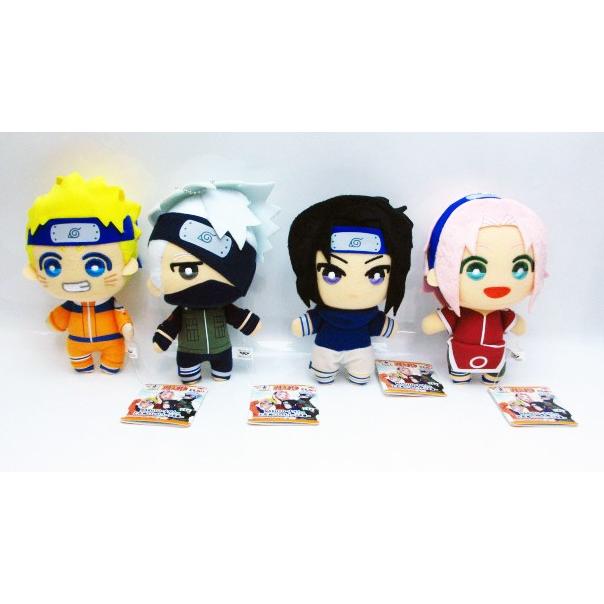 NARUTO ともぬい　全種 NARUTO ナルト ともぬい vol.1 少年篇 全4種セット コンプ