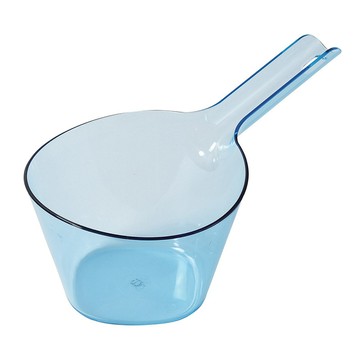 珍珠金屬 日本製 透明帶掛鉤手洗盆 HC-189  藍色  1個