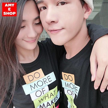 快速出貨 情侶裝 純棉長TMIT台灣製 班服【YCL034】DO MORE油漆軌跡文字T 艾咪E舖  過年不打烊