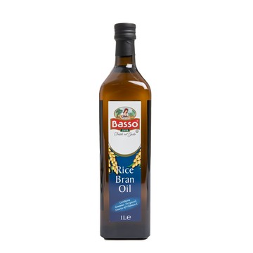 Basso 巴碩 義大利玄米油 非基改稻米製作 富含γ-穀維素與植物固醇  1L  1瓶