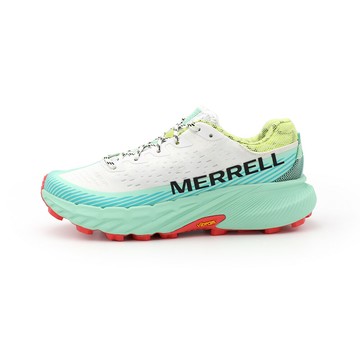 【全館滿額折】 Merrell Agility Peak 5 白綠 輕量 抓地 休閒 運動鞋 女款 J3016【新竹皇家ML068384】