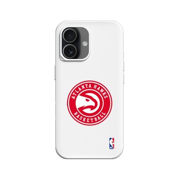 iPhone 17 SolidX 白 - NBA - Logo-亞特蘭大老鷹 Atlanta Hawks