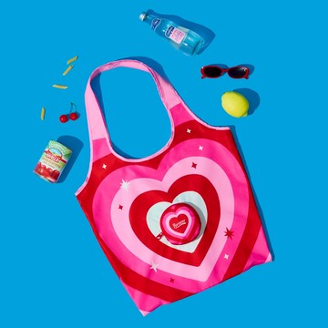 【blank.】Wiggle Wiggle 掛飾環保袋(愛心/小熊)