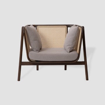 PODIUM Cane 梣木扶手單椅