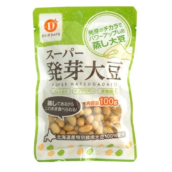 蒸し発芽大豆（100g） だいずデイズ