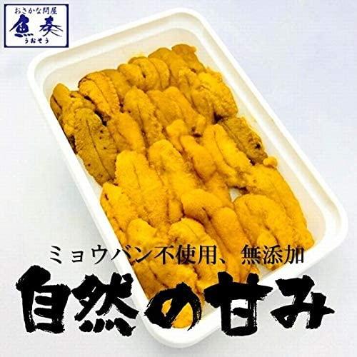 冷凍生うに ミョウバン不使用 100g うに丼約2杯分 ウニ 雲丹